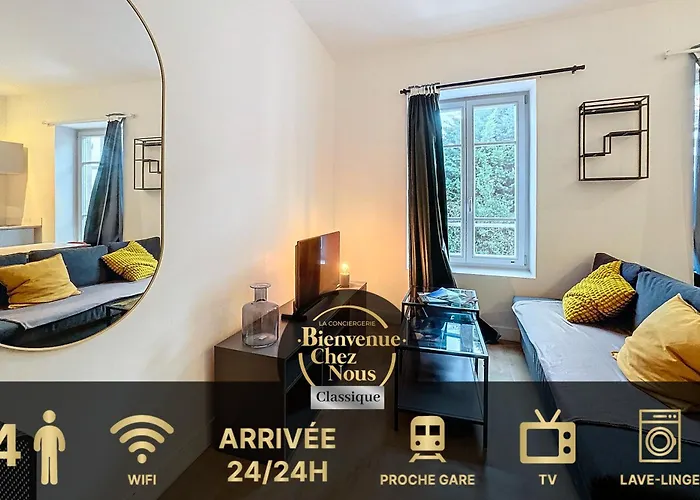 Joli Appartement Proche Gare 4 Pers N3